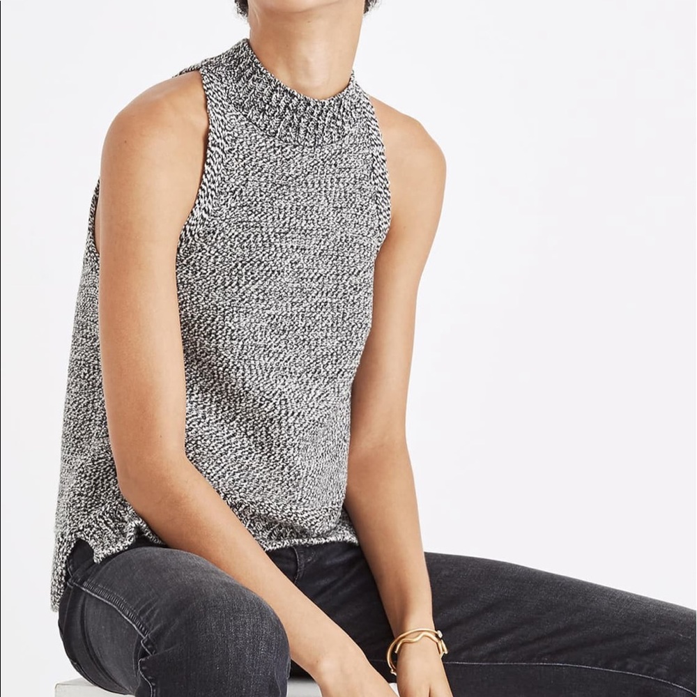 Madewell Cutaway Sweater Tank
